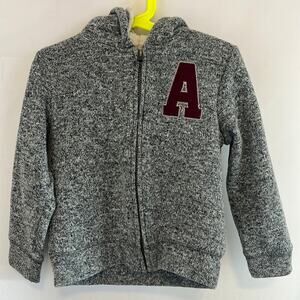 Childrens place Sherpa Zip up Hoodie size 4t Winter Boys